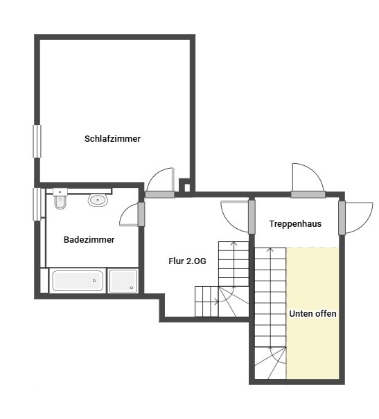 Grundriss 2. Etage